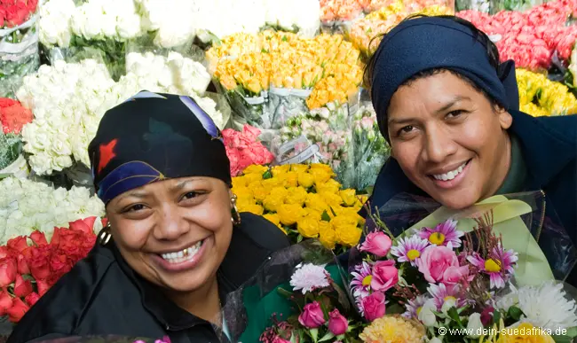 Kapstadt - fröhliche Marktfrauen