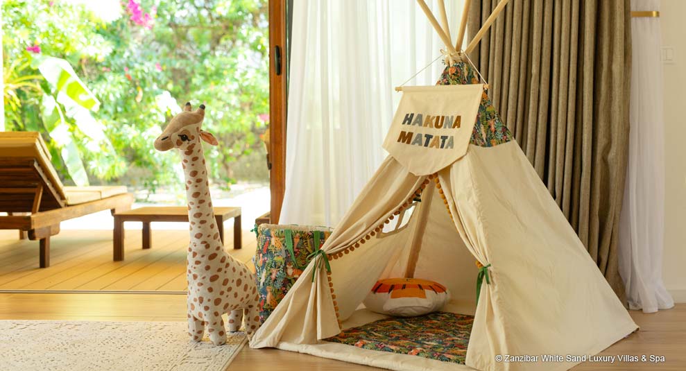 Kinderbereich © Zanzibar White Sand Luxury Villas & Spa
