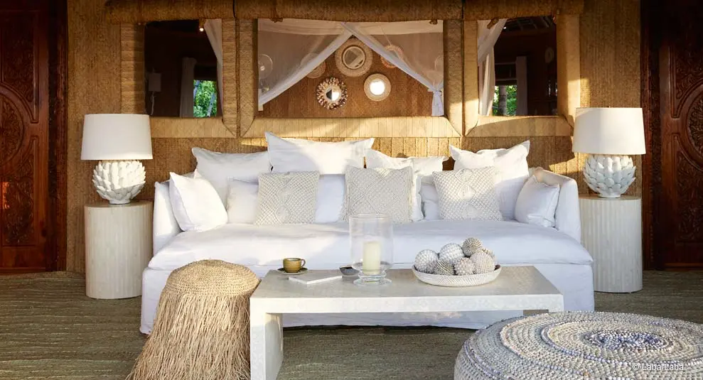 Lounge der Beach Villa (Wohnbeispiel)