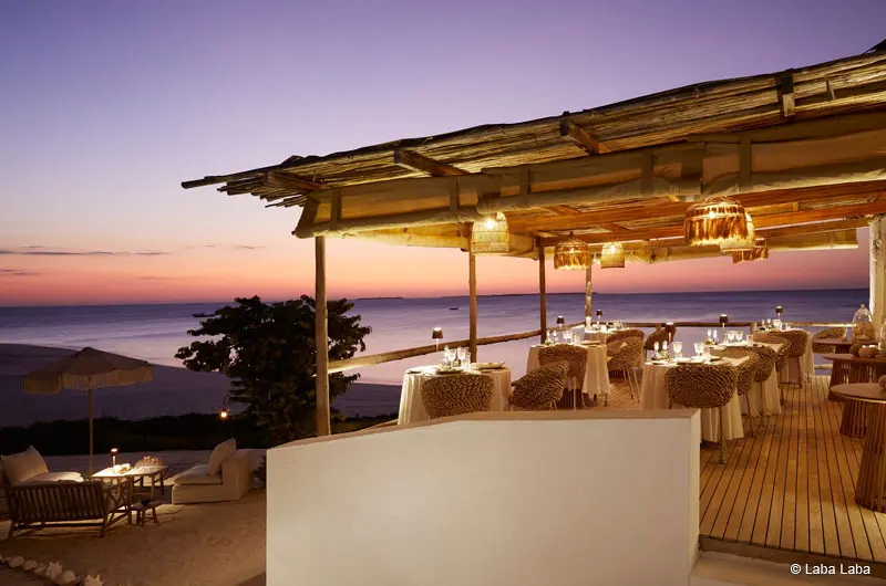 Abendstimmung im Restaurant